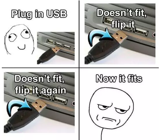 USB-C接口示意图