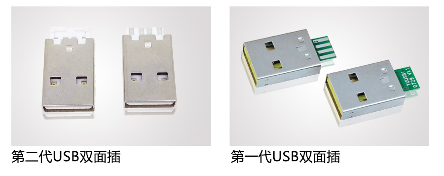 USB双面插对比