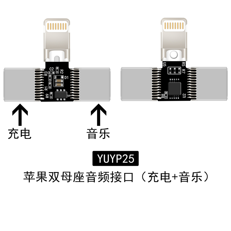 8P一体式音频插头YUYP25