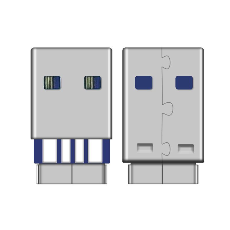 USB A公焊线式5A充电用2